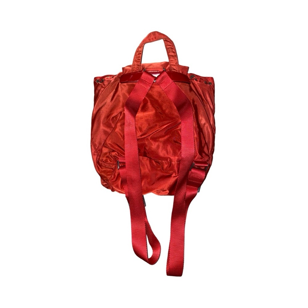 Prada Red Nylon Backpack - image 3